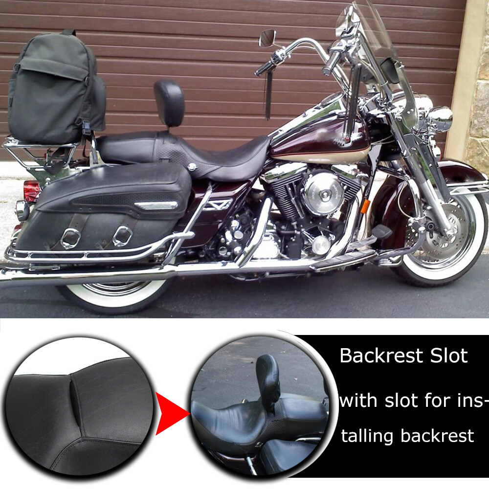 Low-Pro Seat For Harley Road King FLHR 1997-2007 / 2006-2007 Street Glide FLHX