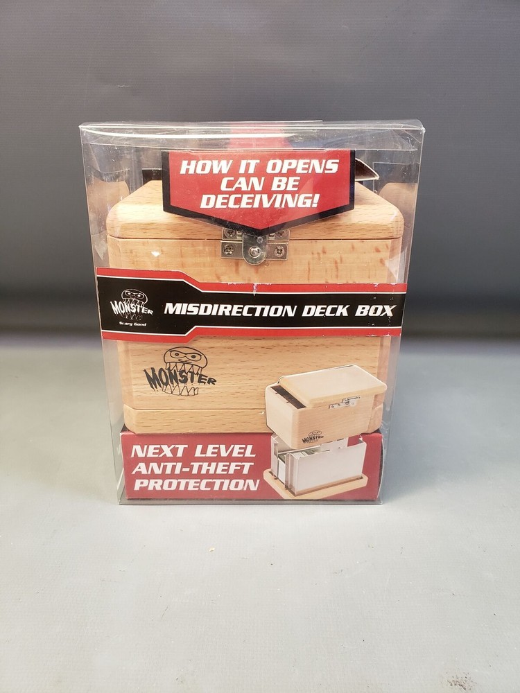 SCS Monster Scary Good Misdirection Deck Box NIB