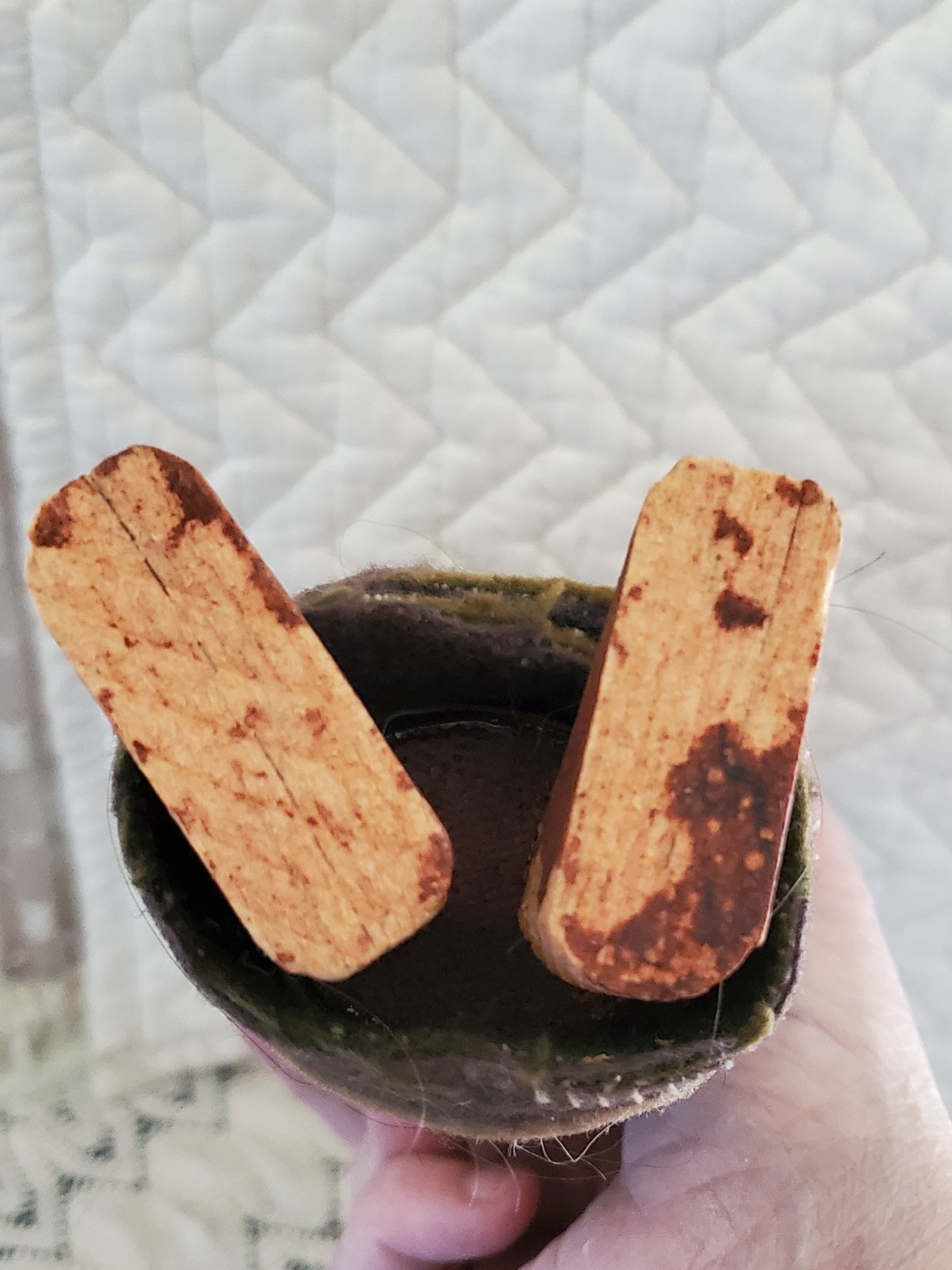 11" Early Mary Frances Woods Native American Indian Skookum Doll 1910-1920s