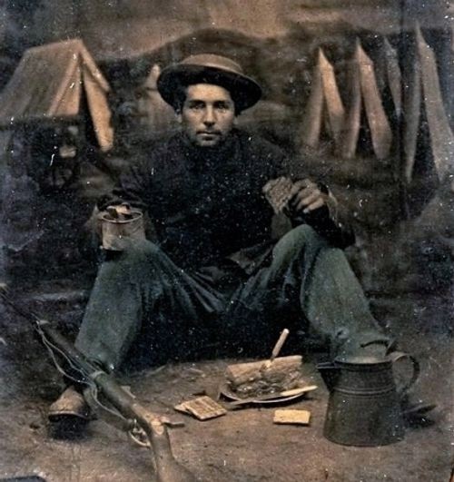 Historic Military Tin Plate