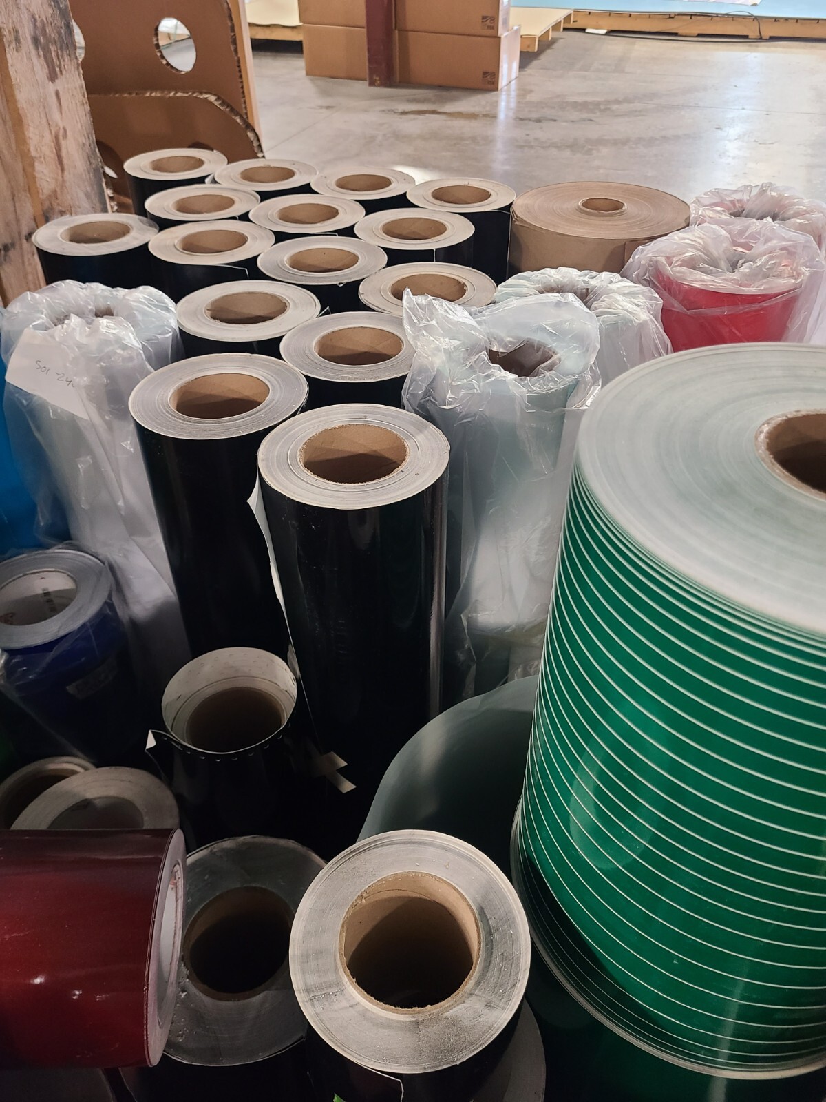 Black Color Sign Vinyl Cut Calendar Self-Adhesive (Like Oracal 651) 5-year Rolls