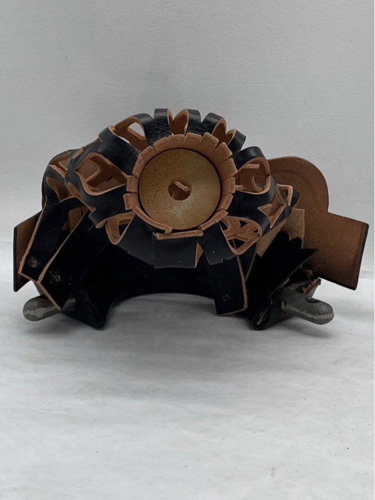 4 NOS Replacement Billiard/Pool Corner Pockets Baskets Black Leather