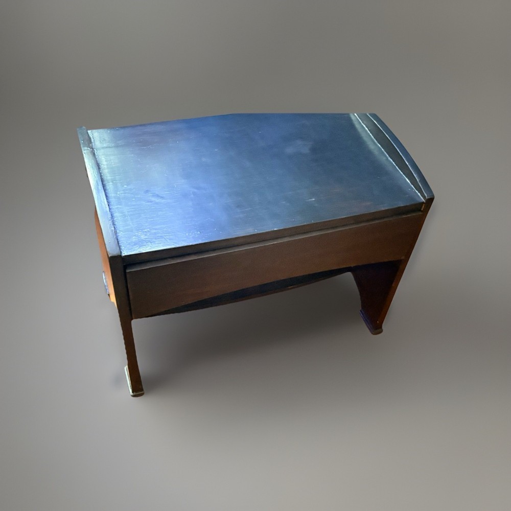Vintage Bench With Hidden Storage