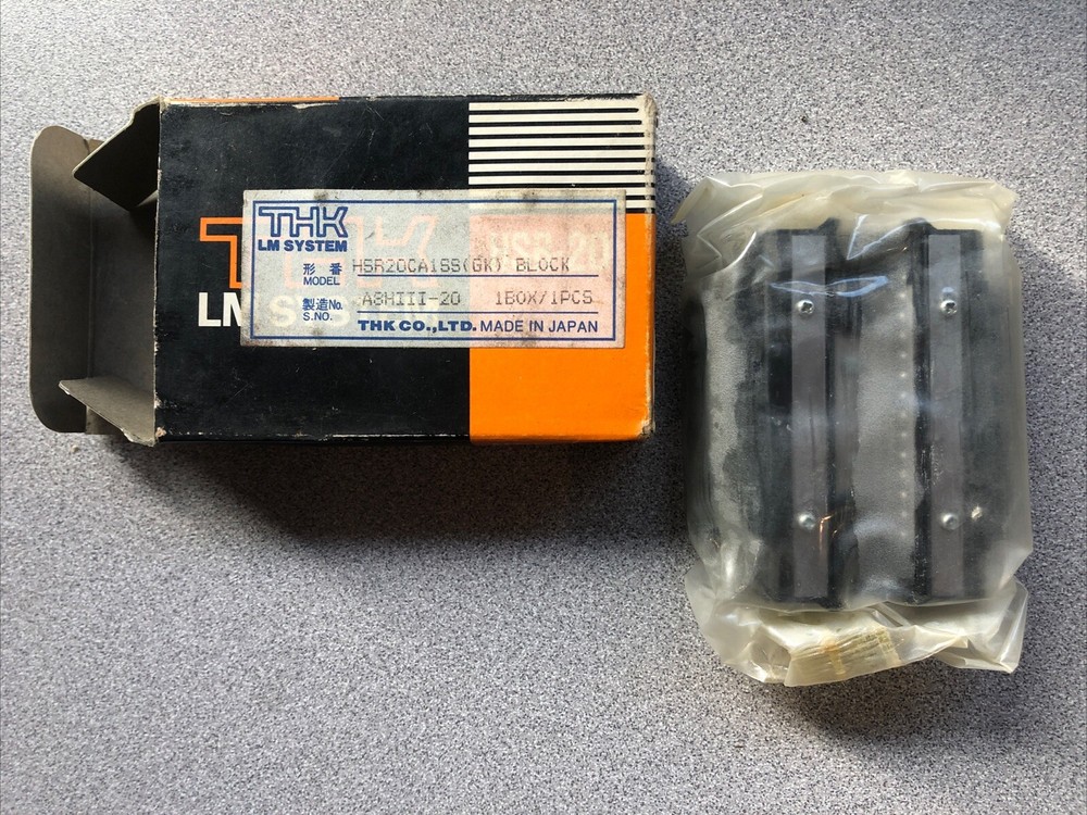 THK HSR20CA1SS Linear Bearing Block HSR-20 (Open Box - Missing Grease Fitting)