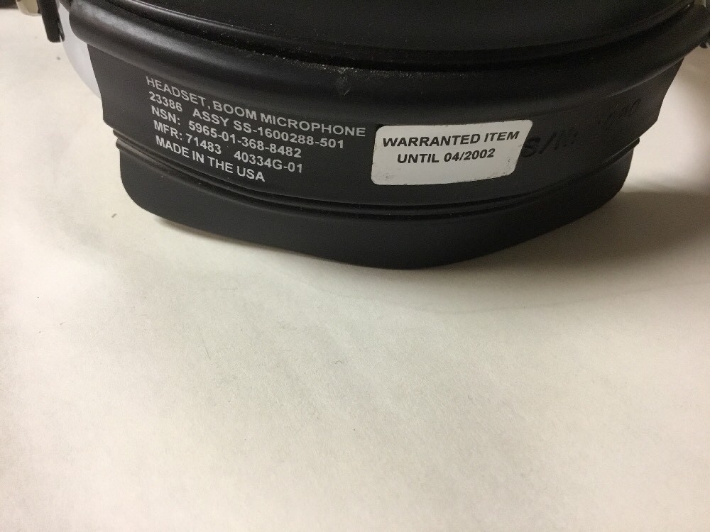 DAVID CLARK HEADSET 40334G-01