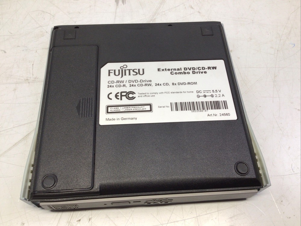 Fujitsu Part Number FPCDVR42 External DVD/CD-RW Combo Drive