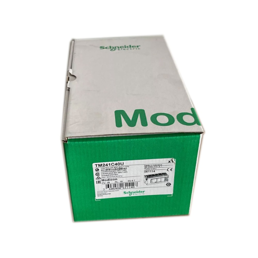 Brand new compatible with Schneider programming controller TM241C40U with box