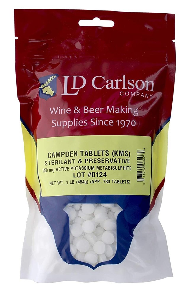 Campden KMS Tablets - LD Carlson