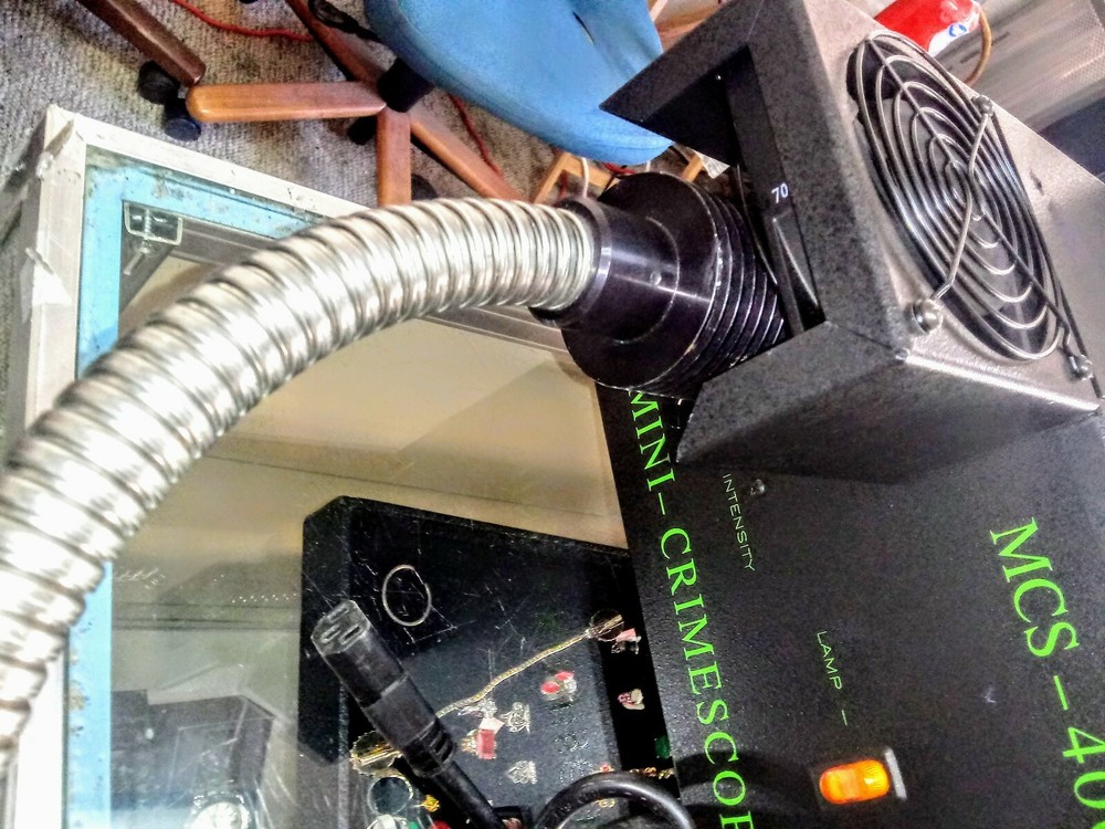 SPEX Mini--Crime Scope 400 Kit and Ultraviolet Light Source