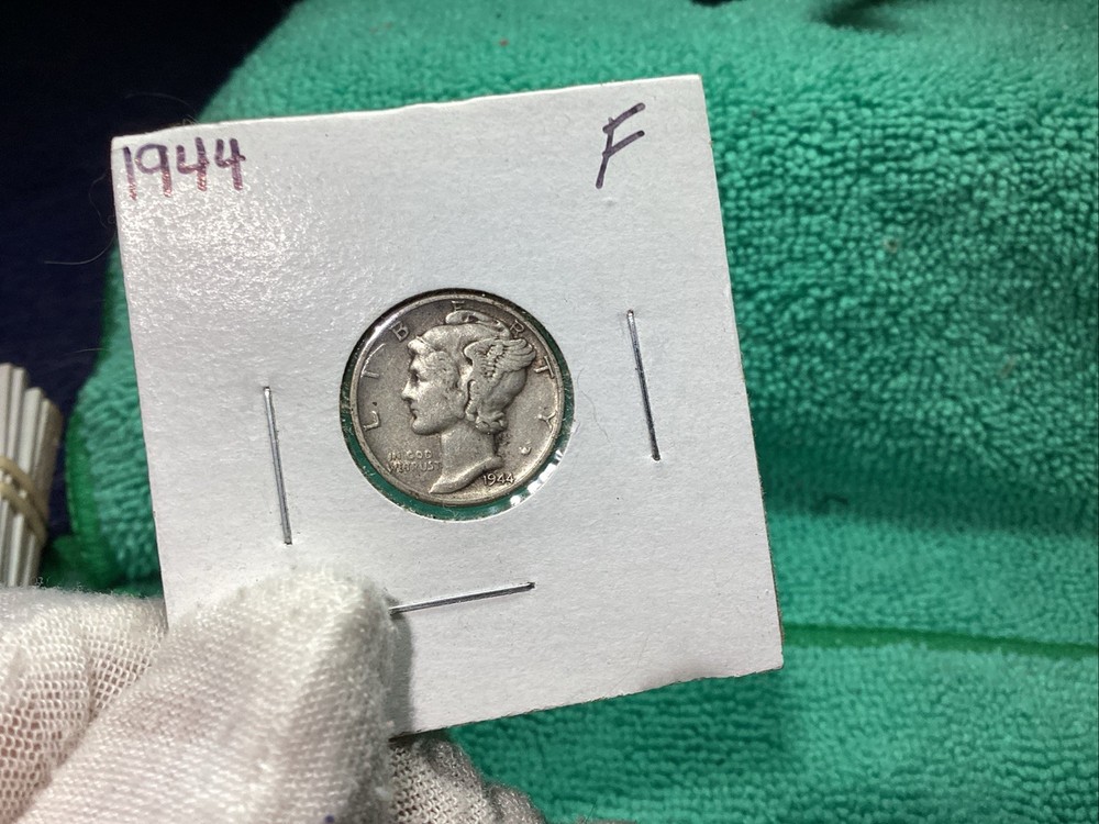 THREE 1944 MERCURY DIMES