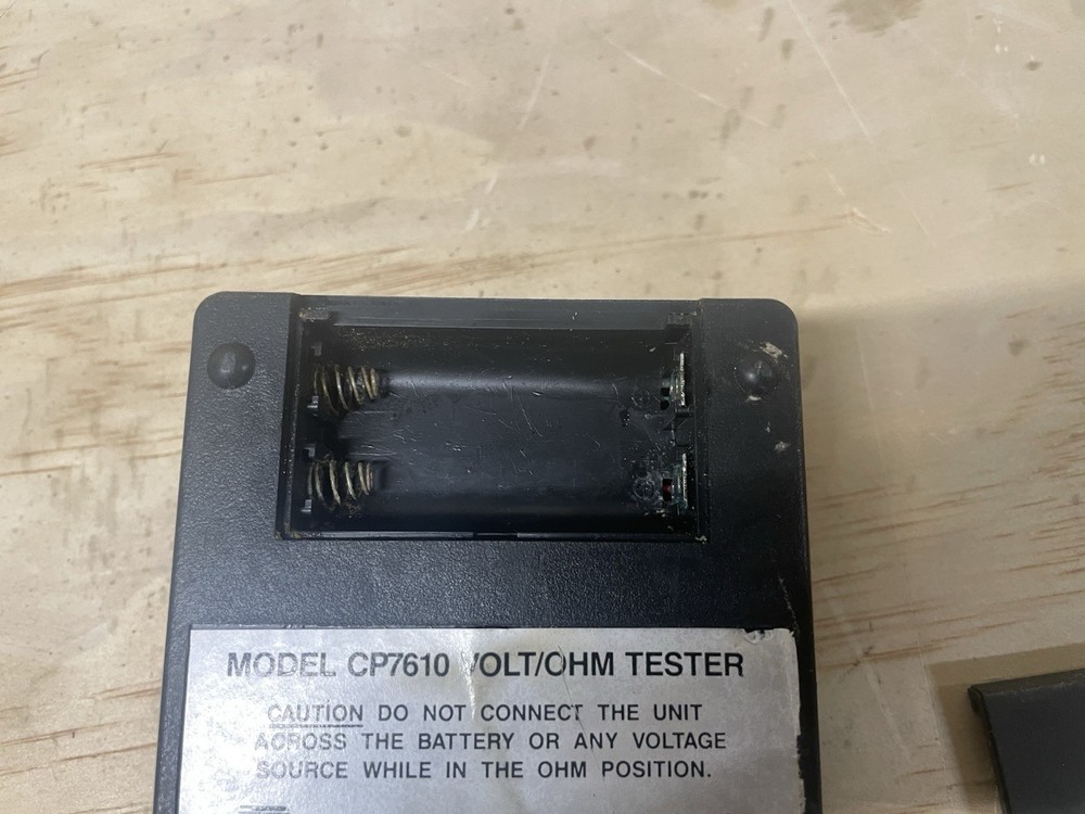 Sunpro suntune Volts /Ohms 6 Function Analyzer Testers Cp7610 (AC-DC Tester)