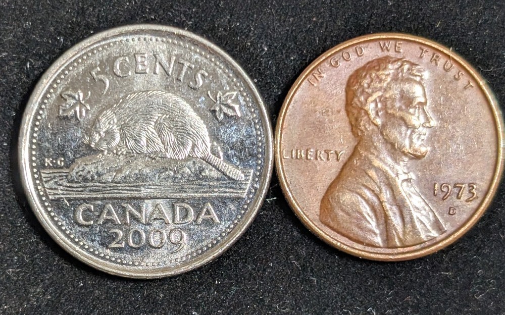 2009 Canada 5 Cents Circulated KM# 491