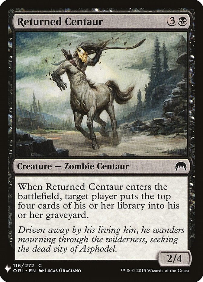 Returned Centaur The List Reprints 116 MTG LP