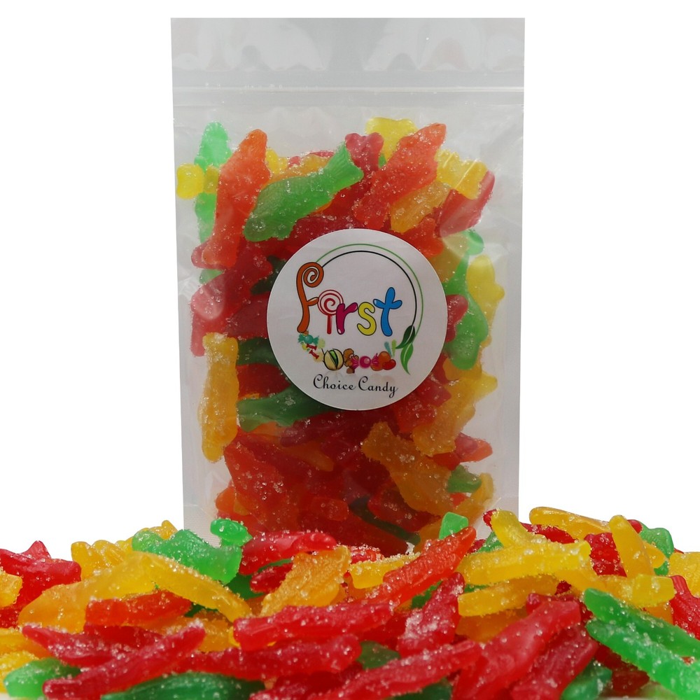 ASSORTED SOUR FISH GUMMY CANDY