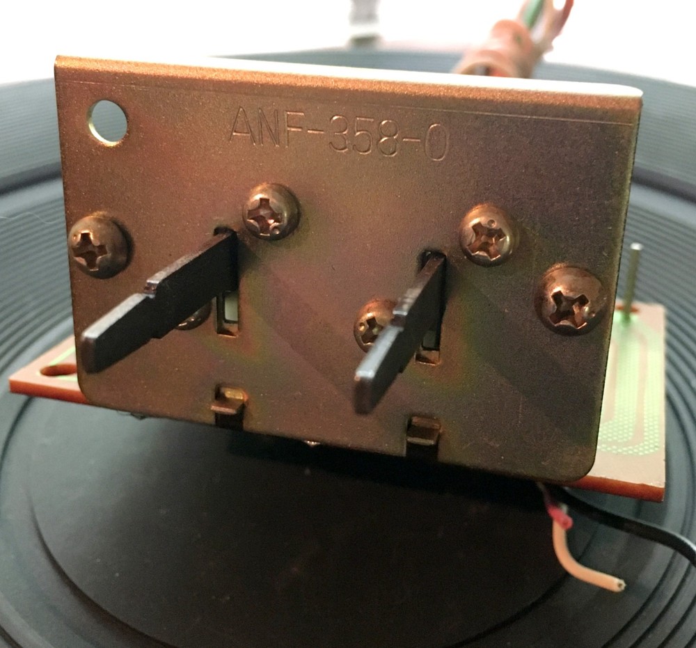 Pioneer RG-1 Dynamic Processor - Tape and Processor Toggle Switches with Board