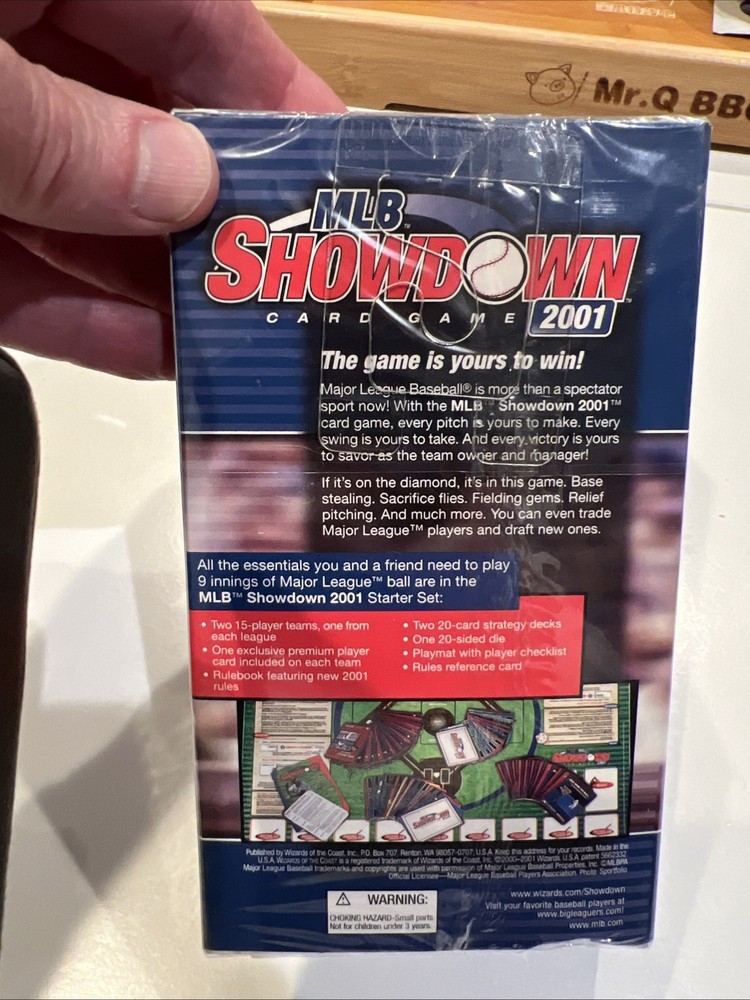 2001 MLB Showdown Two Player Sealed Starter Set