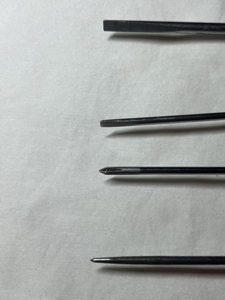 Snap-on Mini Screwdrivers & Pick (4 Pcs)
