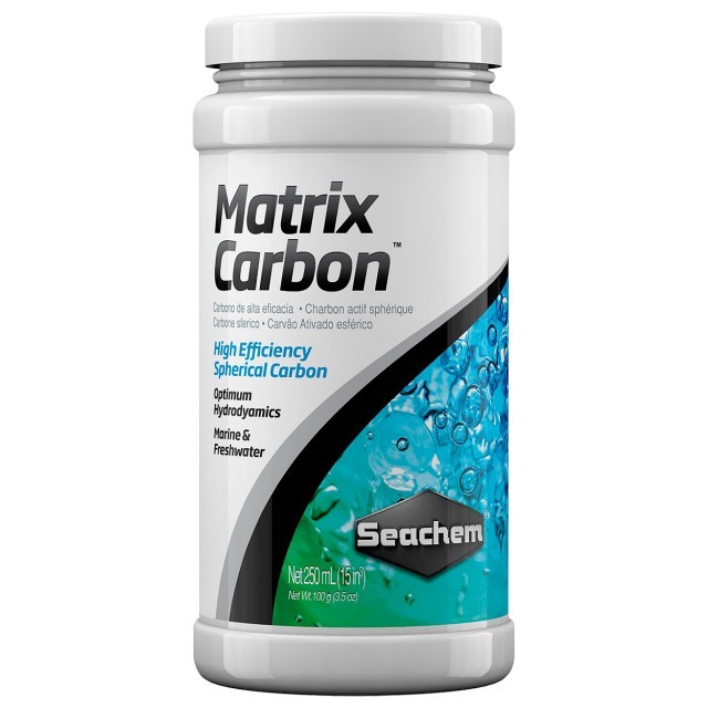 SEACHEM MATRIX CARBON 250 ML ACTIVATED FILTER MEDIA