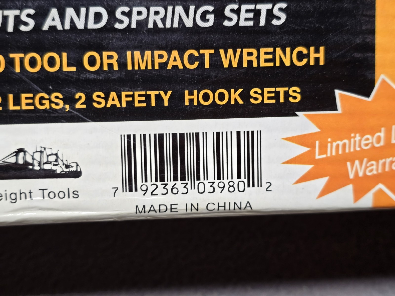 Pittsburgh Coil Spring Compressor Item# 03980 New Open Box Car Repair Tool