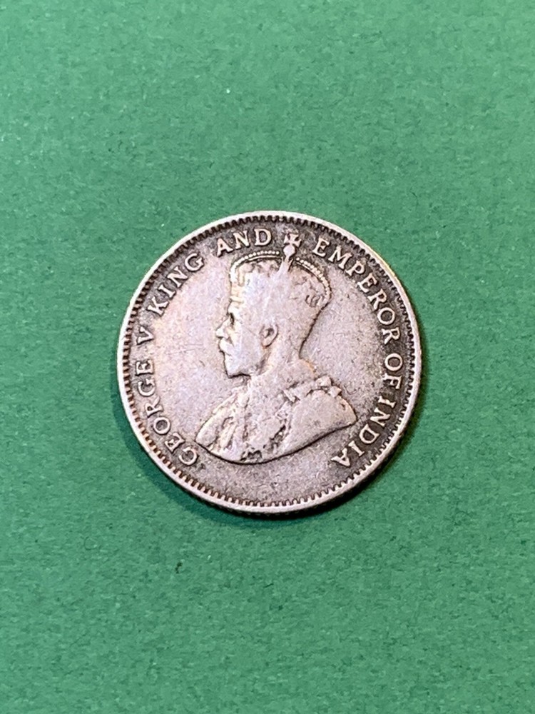 1926 Straits Settlements Silver 10 Cents (A2284)