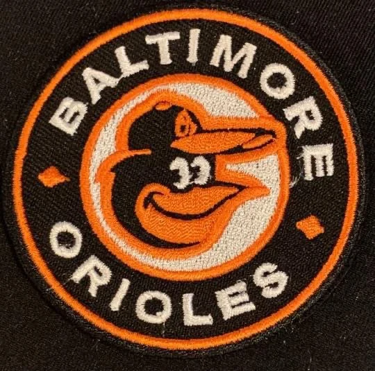 BALTIMORE ORIOLES IRON ON PATCH 02