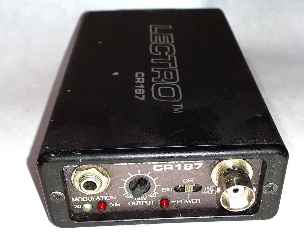 Lectrosonics LECTRO CR187 Lavalier Wireless Microphone Receiver Only