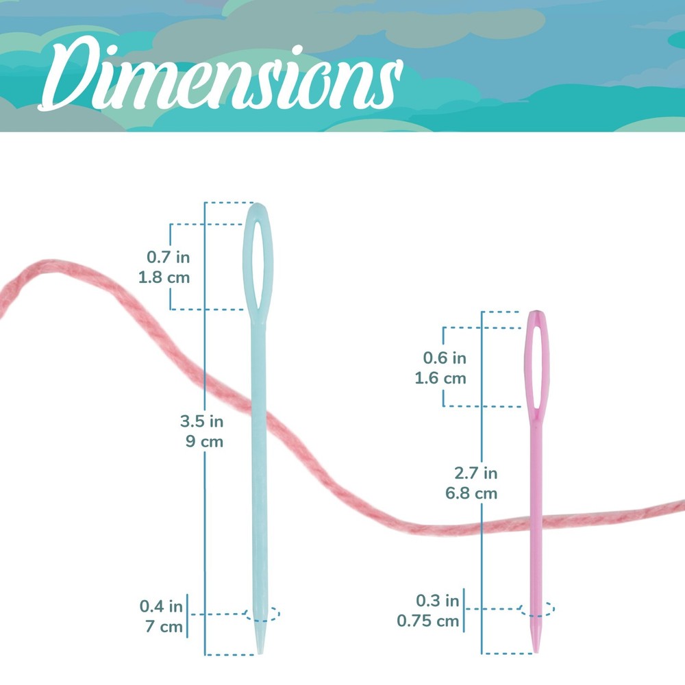 JubileeYarn Plastic Darning Needle Set