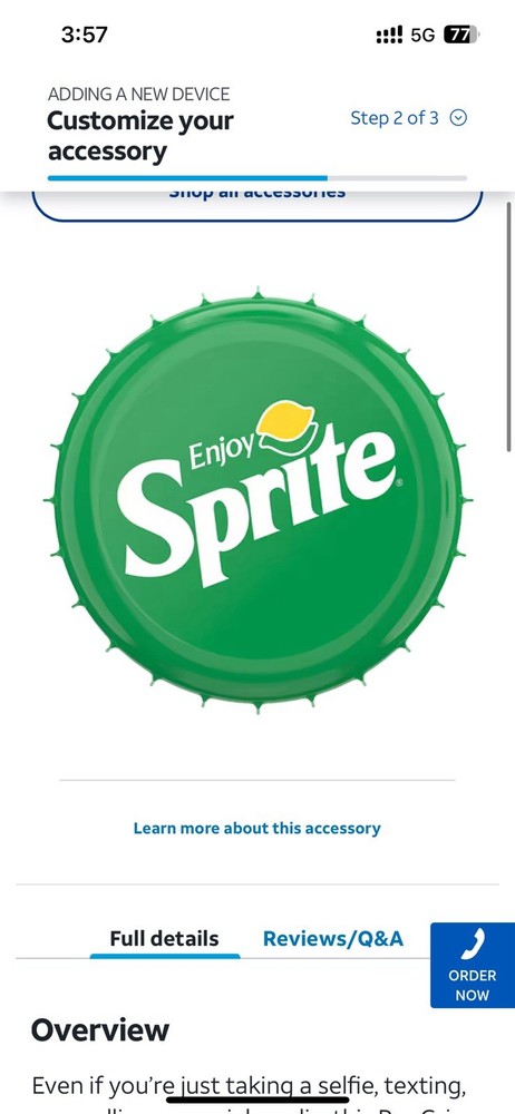 PopSockets Sprite Bottle Cap Green Coca-Cola PopSocket Pop Socket Popsocket