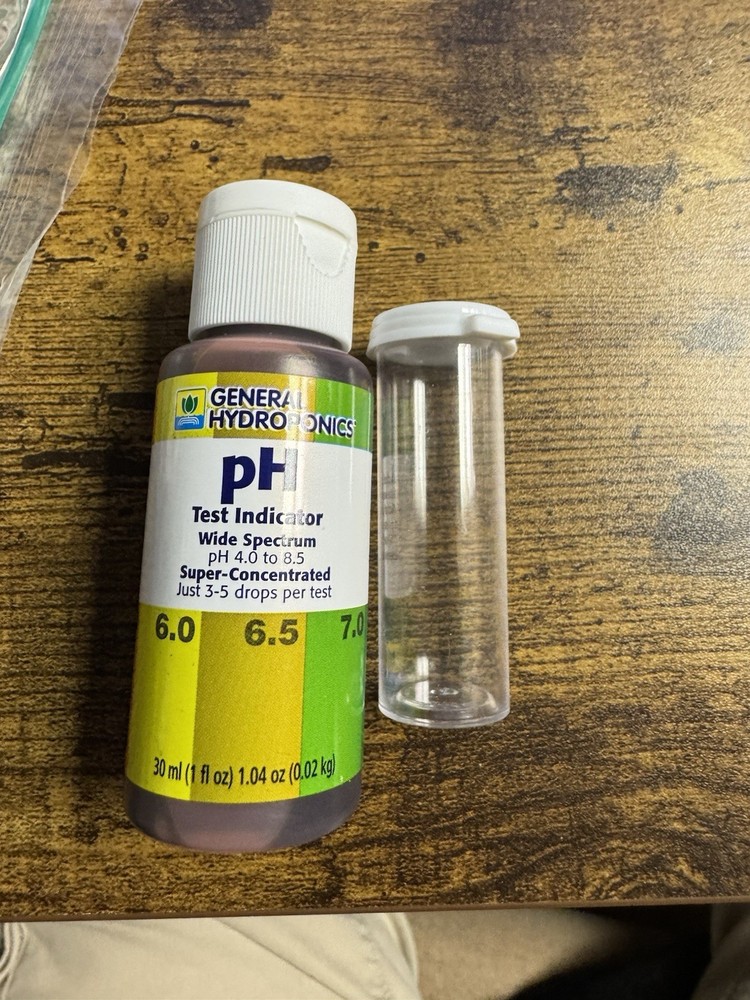 General Hydroponics pH Test Kit 1 oz - hydroponics GH up down combo