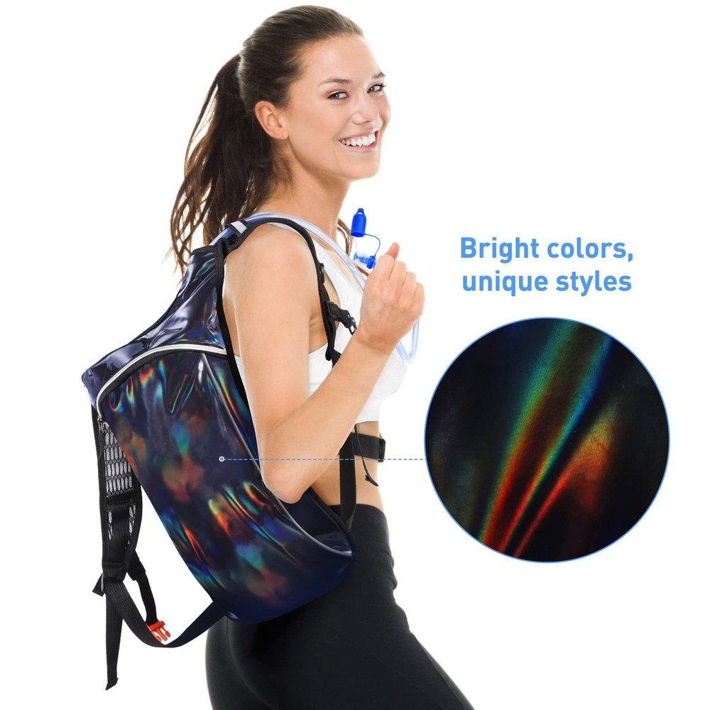 Rave Hydration Pack, Hydration Backpack with 2L Hydration Bladder, ... Fast Ship