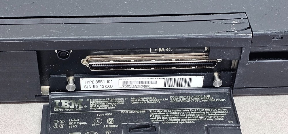 IBM PS/2 Note N51 SX Notebook Computer