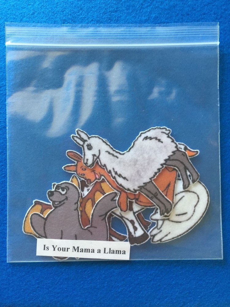 Is Your Mama a Llama Felt / Flannel Board Set