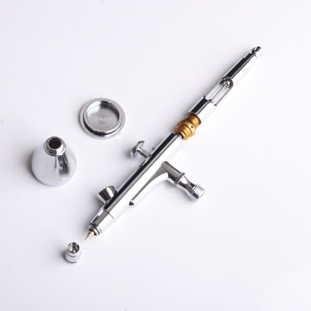 Airbrush kit ,0.3 mm spray needle, nozzle, three different sized cups