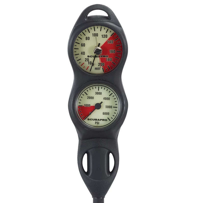 Scubapro U-Line 2-Gauge Console, PSI