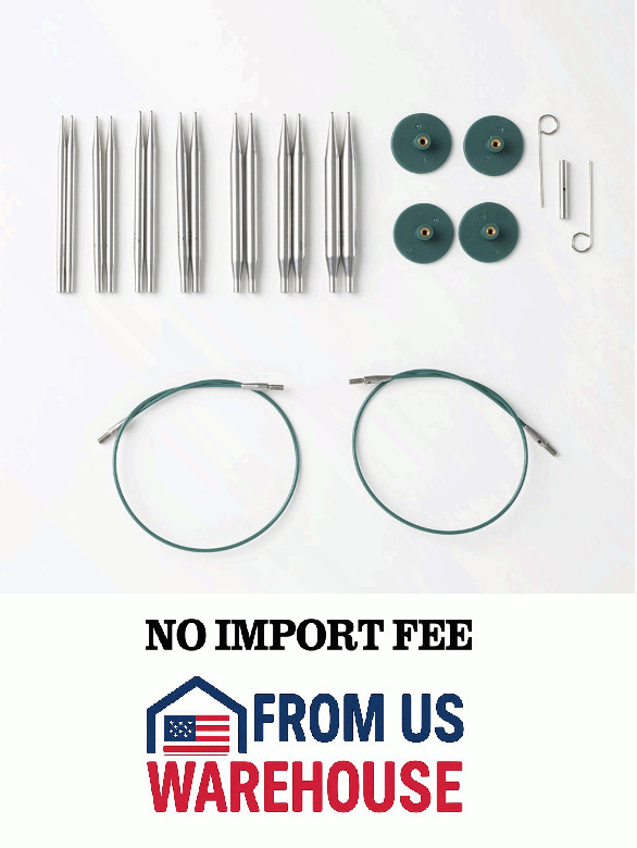 Knit P͛icks Reflections Options Short Interchangeable Set - 91540