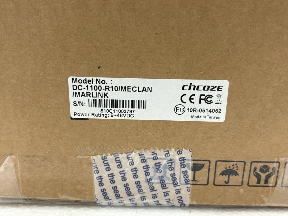 Cincoze DC-1100-R10 Compact Fanless Computer