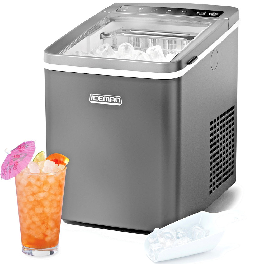 🔥Chefman Iceman Ice Machine 26lb Dual Size Countertop🔥