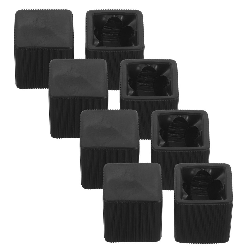 4 Sets Electronic Keyboard Stand Feet - Square Replacement Rubber Digital Piano