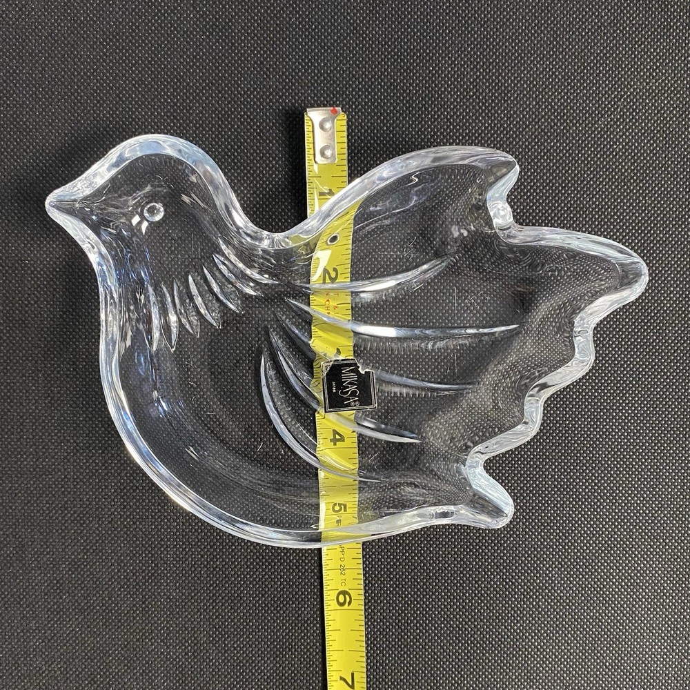 Mikasa Crystal Dove Candy Dish