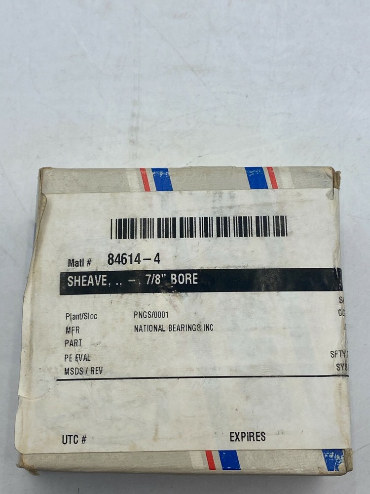 MASKA MB33X7/8 FIXED BORE SHEAVE NIB