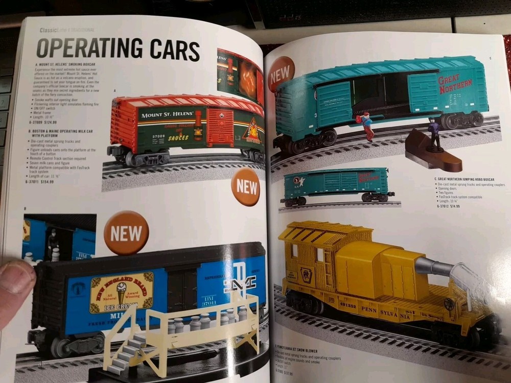 Lionel 2009 Train Catalog Great Condition