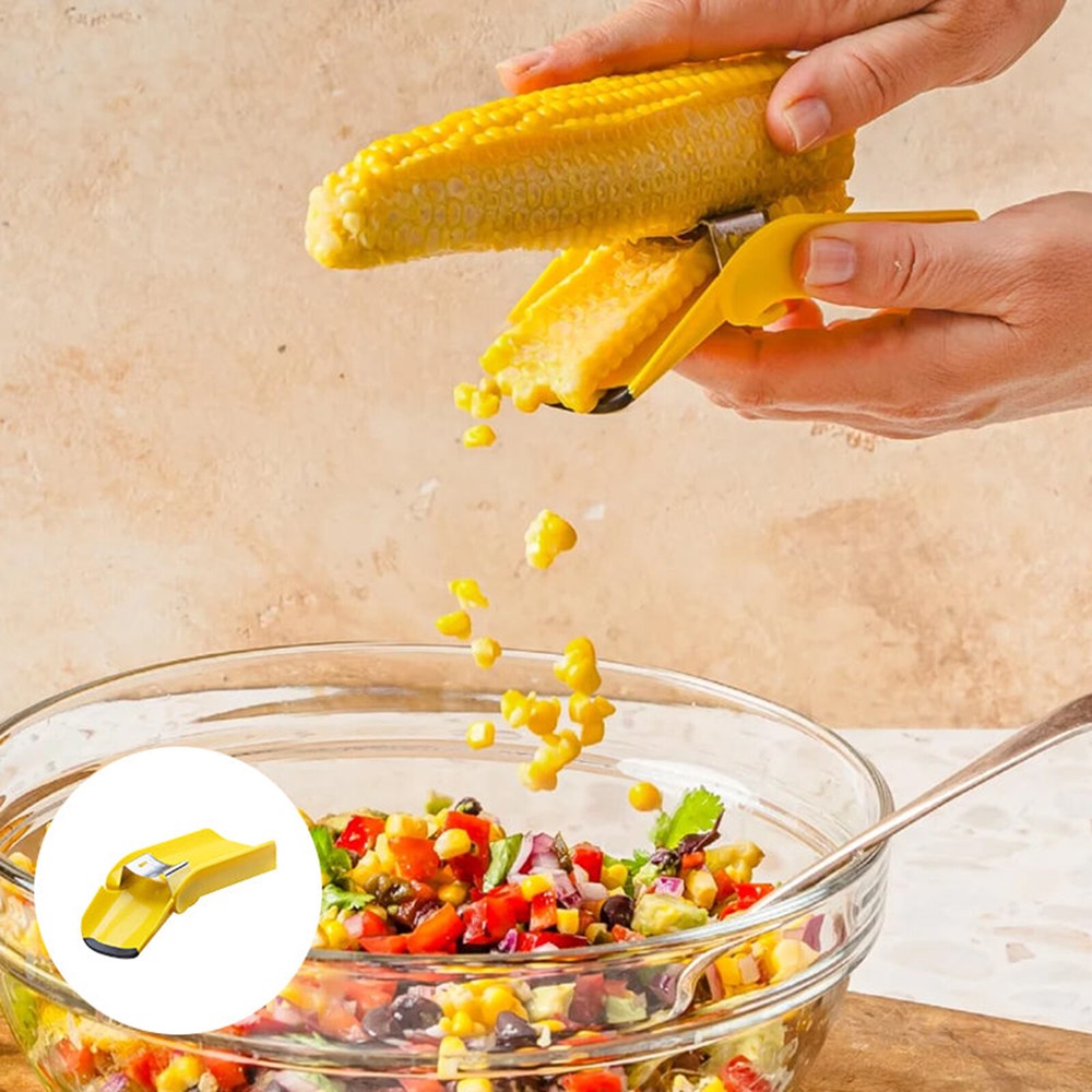 Fast Corn Cob Separator and Peeler Portable.Easy Corn on the.Cob Peeling Tool