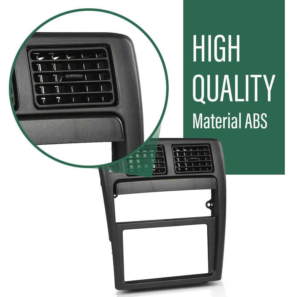 For 95-97 Toyota Tacoma Dash Center Air Vent Radio Bezel Trim Panel Cup Holder