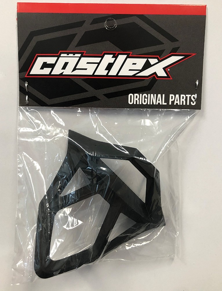 Castle CX100 Helmet Replacement Mouth Vent Black