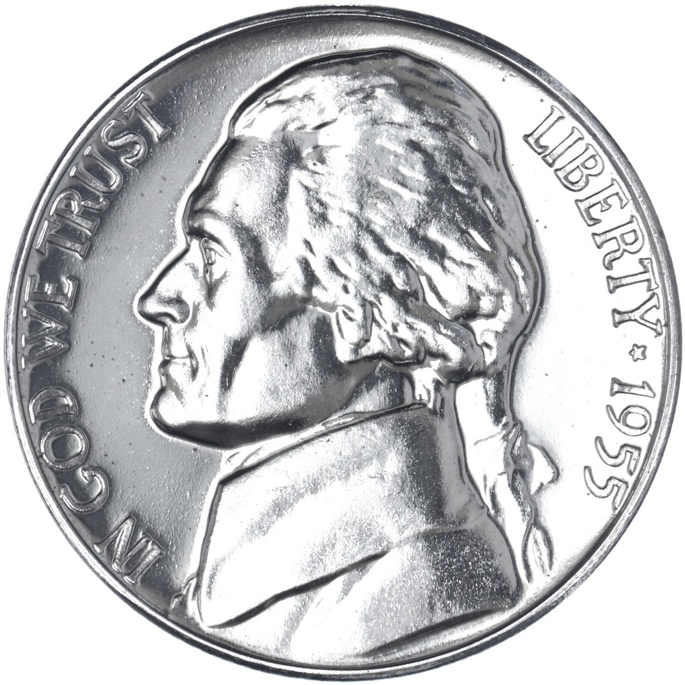 1955 (P) Jefferson Nickel Gem Proof