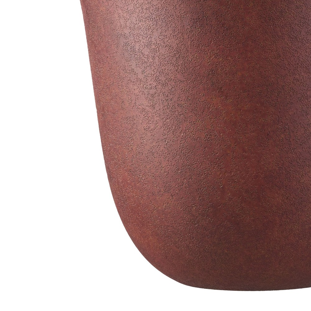 18-Inch Rust Finish Durable Planter
