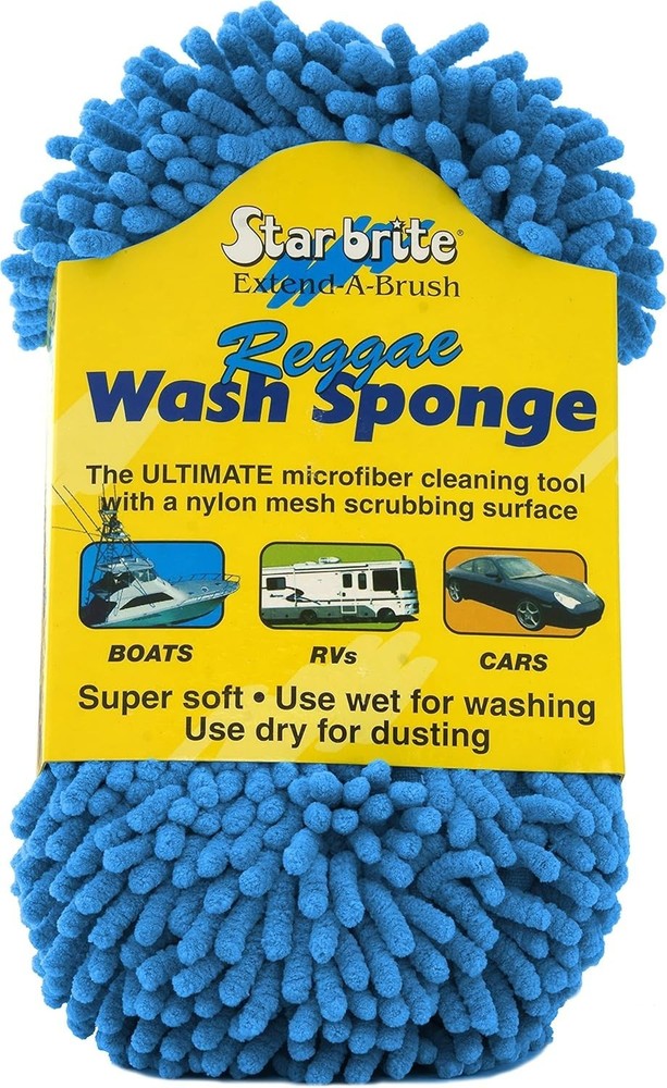 Star Brite Sponge-Micro Fiber Reggae, Blue