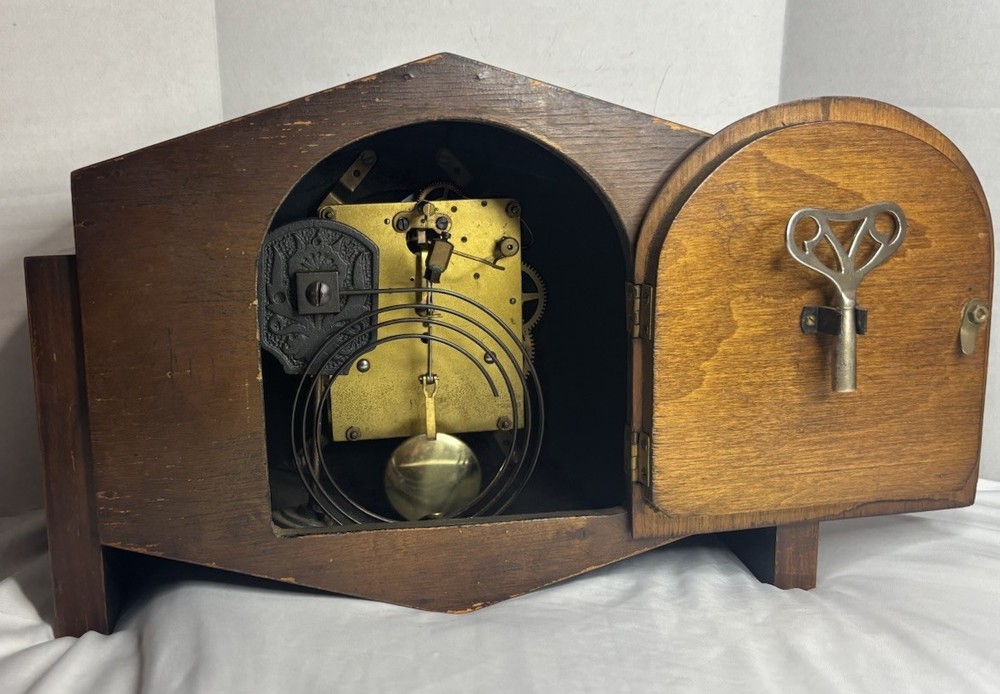 Vintage Nazi Wind Up Clock