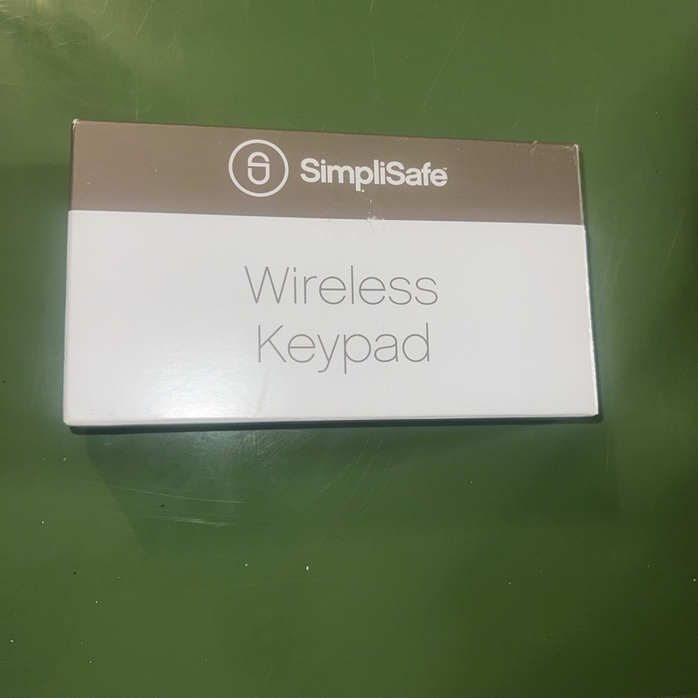 SimpliSafe Wireless Keypad Home Security System First Generation KP1000