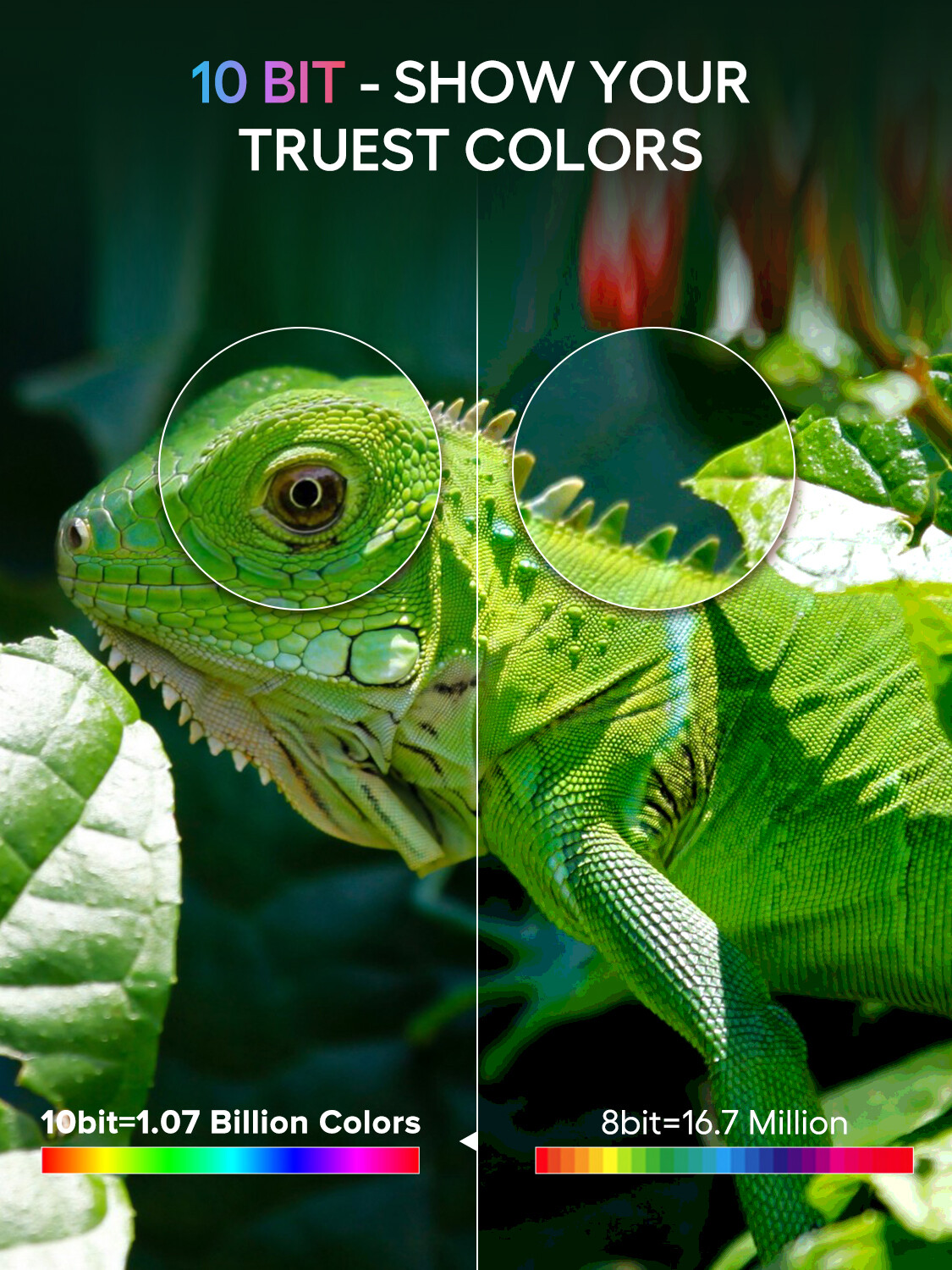 UPERFECT 18" 4K Portable Monitor 3840*2160 Ultra-Slim Screen w/Adjustable Stand